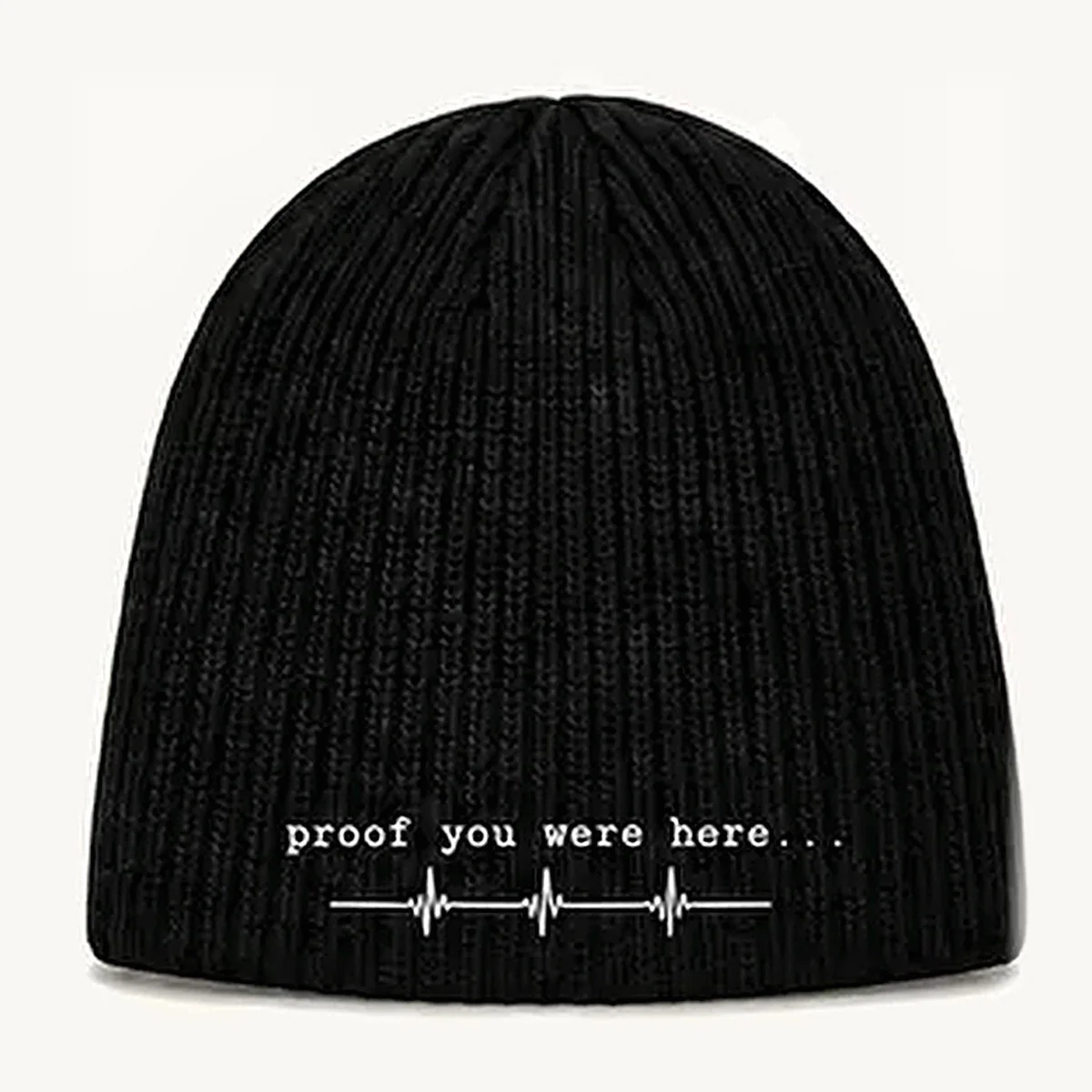 Beanie back: proof you were here