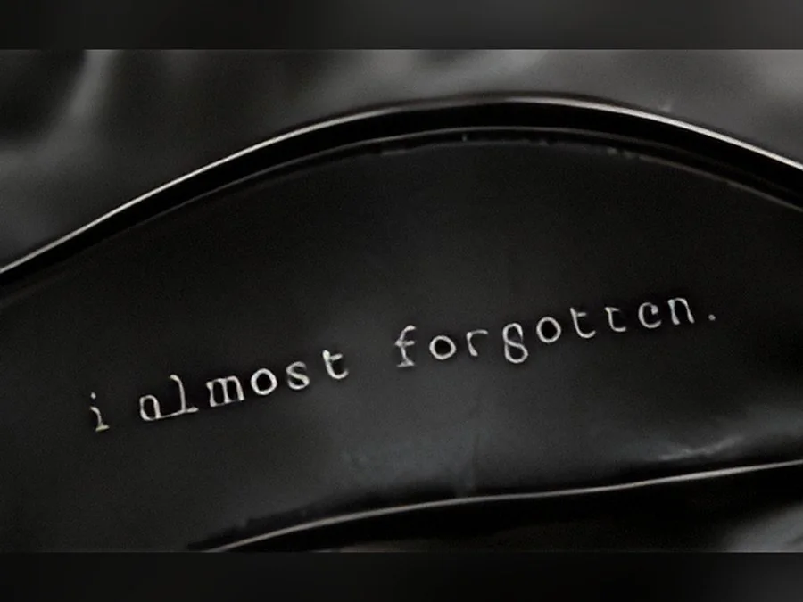 Words pressed under the collar